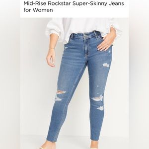 Worn Once Midrise Jeans Size 14
